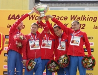 Igor Yerokhin. World Race Walking Cup 2012 (Saransk)