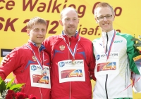 Igor Yerokhin. Silver at World Race Walking Cup 2012 (Saransk) at 50 Kilometres Race Walk 
