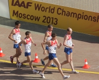 Igor Yerokhin. World Race Walking Cup 2012 (Saransk). 50 Kilometres Race Walk