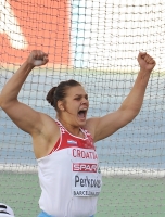 Sandra Perkovic. European Champion 2010 (Barselona)