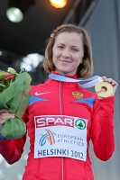 Olga Golovkina. 5000 m Reigning European Champion, Helsinki 2012 
