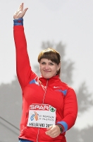 Irina Tarasova. Silver at European Championships 2012 (Helsinki)
