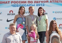 Yelena Orlova (Sidorchenkova). 3000m Steep Bronze at Russian Championships 2012