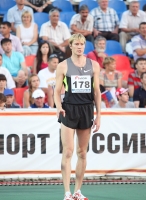 Aleksandr Shustov. High Jump Bronze at Russian Championships 2012