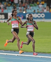 Sally Jepkosgei Kipyego. 10000 m World Championships Silver Medallist 2011