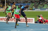 Kirani James. 400 m World Champion 2011