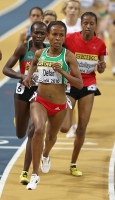 Meseret Defar. 3000 m World Indoorn Champion 2010
