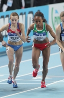 Meseret Defar (ETH). 3000 m World Indoor Silver Medallist 2012 