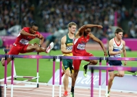 Jason Richardson. 110 m hurdles Olympic Silver Medallist 2012 (London)