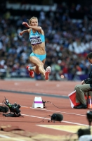 XXX OLYMPIC GAMES (Athletics). Triple Jump Champion. Olga Rypakova