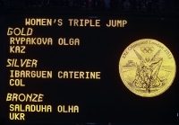 Caterina Ibarguen. Triple jump Olympic Silver Medallist 2012, London