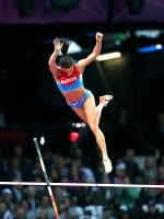 Yelena Isinbayeva. Pole Vault Olympic Bronze 2012, London 