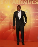 Usain Bolt. Red Carpet arrival at the IAAF Centenary Gala Show