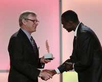 David Rudisha. IAAF Centenary Gala Show. World Athletes of the Year for 2012. David Rudisha (KEN) was Male Perfonace of the Year
