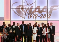 David Rudisha. IAAF Centenary Gala Show. World Athletes of the Year for 2012. David Rudisha (KEN) was Male Perfonace of the Year