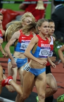 XXX OLYMPIC GAMES (Athletics). 1500 Metres Final. Yekaterina Kostetskaya and Tatyana Tomashova