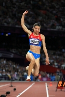 Yelena Sokolova. Long jump Olympic Silver Medallist 2012