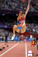 Yelena Sokolova. Long jump Olympic Silver Medallist 2012