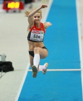 European Indoor Championships 2013. Göteborg, SWE. 3 March. Triple jump. Jenny Elbe, GER