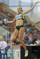 Darya Klishina. Long Jump Russian Indoor Champion 2013