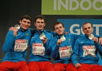 Yuriy Trambovetskiy. 4x400m European Indoor Silver Medallist 2013, Goteburg