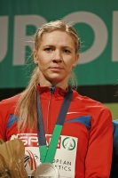Tatyana Veshkurova. 4x400 m European Indoor Silver Medallist 2013, Goteburg