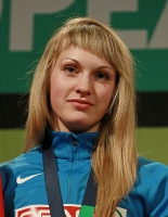 Nadezhda Kotlyarova. 4x400 m European Indoor Silver Medallist 2013, Goteburg