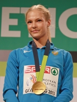 Darya Klishina. Long Jump European Indoor Champion 2013, Goteborg