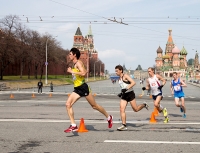 Russian Road Race Championships 2013. Red Square. Fyedor Shutov (N 20), Artyem Aplachkin (N 163), Dmitriy Mityaev (N 25), Artyem Alekseyev (N 1)