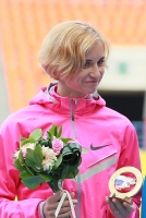 Moscow Challenge 2013. Luzhniki Stadium. Long Jump Winner is Veronika Mosina