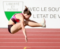 Yelena Sokolova. Lausanne, SUI. Athletissima