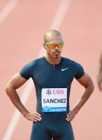 Felix Sanchez. Lausanne, SUI. Athletissima