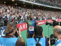 Usain Bolt. Paris, FRA. Meeting AREVA