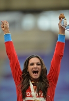 Yelena Isinbayeva. Pole Vault World Champion 2013, Moscow