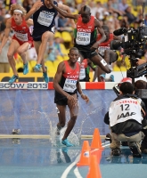 Conseslus Kipruto. 3000 m steeple World Championships Silver Medallist 2013, Moscow