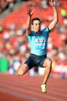 Aleksandr Menkov. Zurich, SUI. Weltklasse. Long Jump IAAF Diamond League Winner