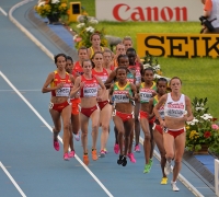 Almaz Ayana. World Championships 2013
