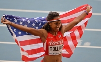 Brianna Rollins. 100 m hurdles World Champion 2013