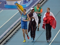 IAAF World Championships 2013, Moscow High Jump Champion Bogdan Bondarenko, UKR. Silver Mutaz Essa Barshim, QAT. Bronza Derek Drouin, CAN 