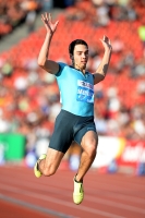 Aleksandr Menkov. Zurich, SUI. Weltklasse. Long Jump IAAF Diamond League Winner