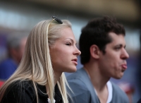 Darya Klishina and Yevgeniy Malkin. Russian Championships 2013