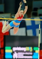 Anastasiya Savchenko. European Indoor Championships 2013