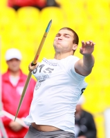 Russian Championships 2013. 1 Day. Javelin. Andrey Sadovnikov 