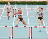 Russian Championships 2013. 1 Day. 400 m hurdles. Anastasiya Ott, Valeriya Znamensakya (365)