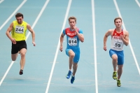 Russian Championships 2013. 1 Day. 100 Metres. Anton Abramkin(244), Maksim Polovinkin (814), Aleksandr Yeliseyev (59)