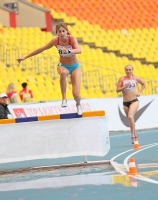 Russian Championships 2013. 1 Day. 3000 m steeple. Mariya Bykova