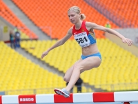 Russian Championships 2013. 1 Day. 3000 m steeple. Natalya Aristarkhova