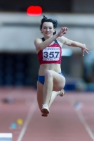 Russian Indoor Championships 2014, Moscow, RUS. 3 Day. Triple Jump. Kristina Poletayeva
