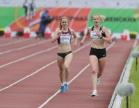 Znamensky Memorial 2014. 5000 Meters Winner. Natalya Popkova and Irina Somova