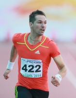 Russian Championships 2014, Kazan. Day 1. 100m. Ruslan Abbasov
